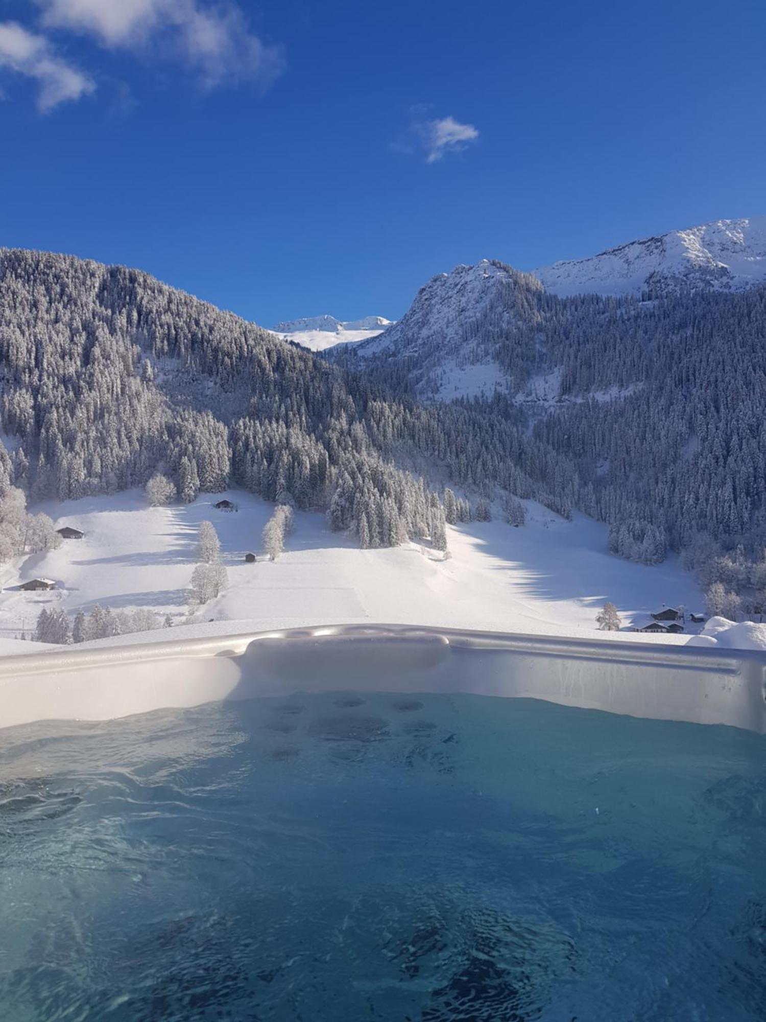 Aux Fermes De La Croix, Maison D'Hotes, Spa Hauteluce Bagian luar foto