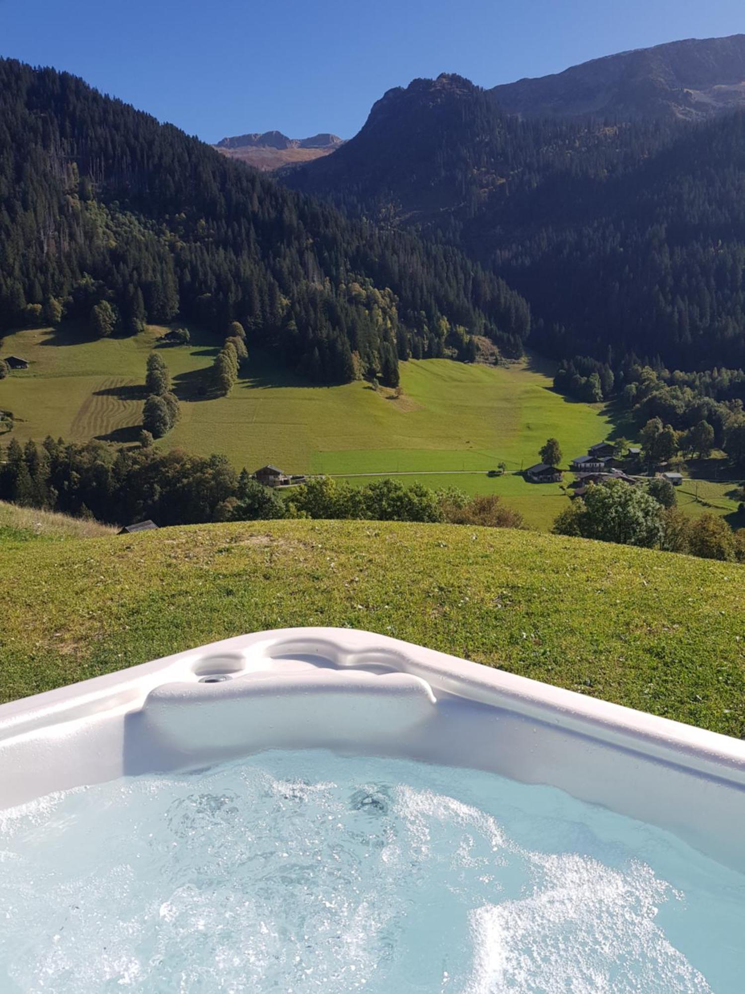 Aux Fermes De La Croix, Maison D'Hotes, Spa Hauteluce Bagian luar foto