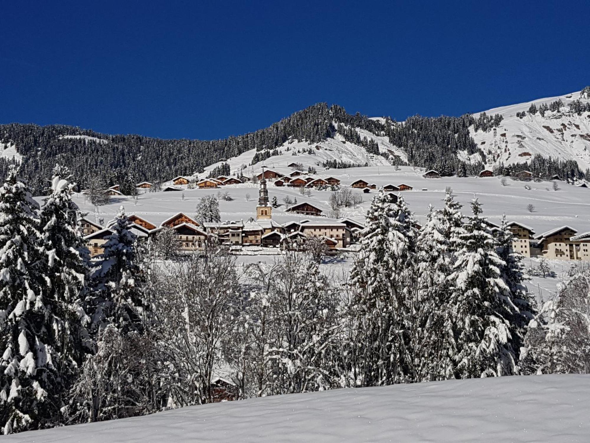 Aux Fermes De La Croix, Maison D'Hotes, Spa Hauteluce Bagian luar foto