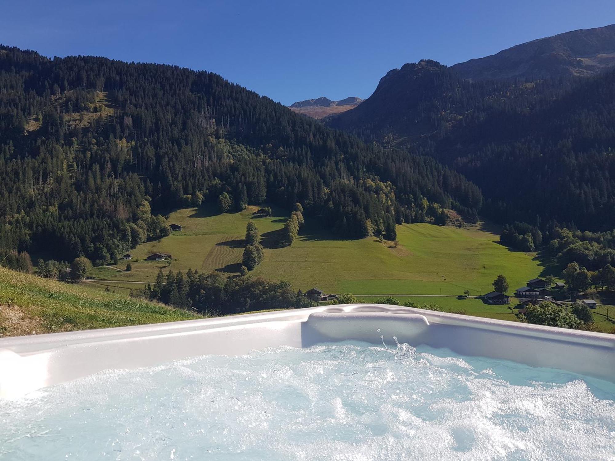Aux Fermes De La Croix, Maison D'Hotes, Spa Hauteluce Bagian luar foto