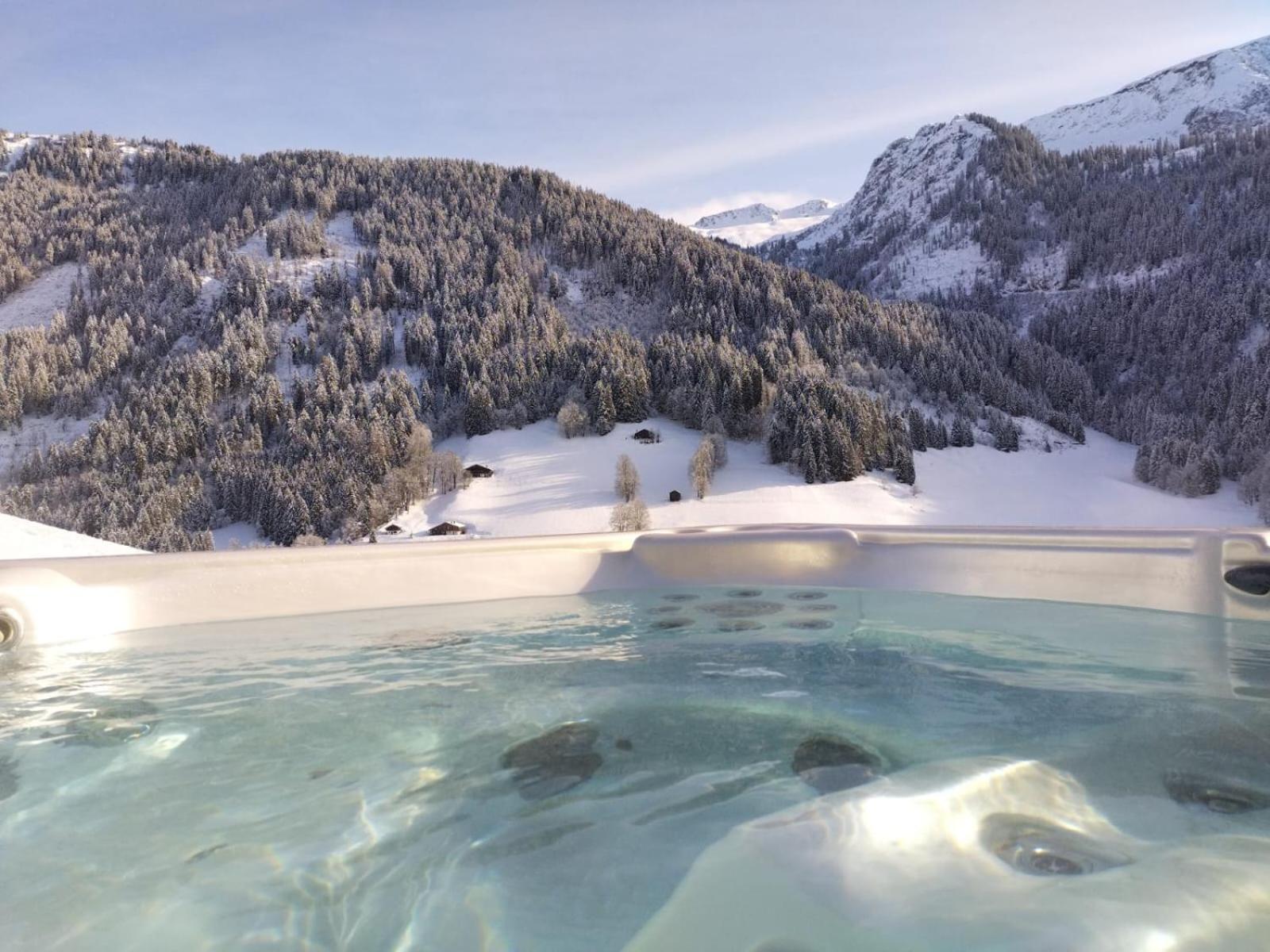 Aux Fermes De La Croix, Maison D'Hotes, Spa Hauteluce Bagian luar foto