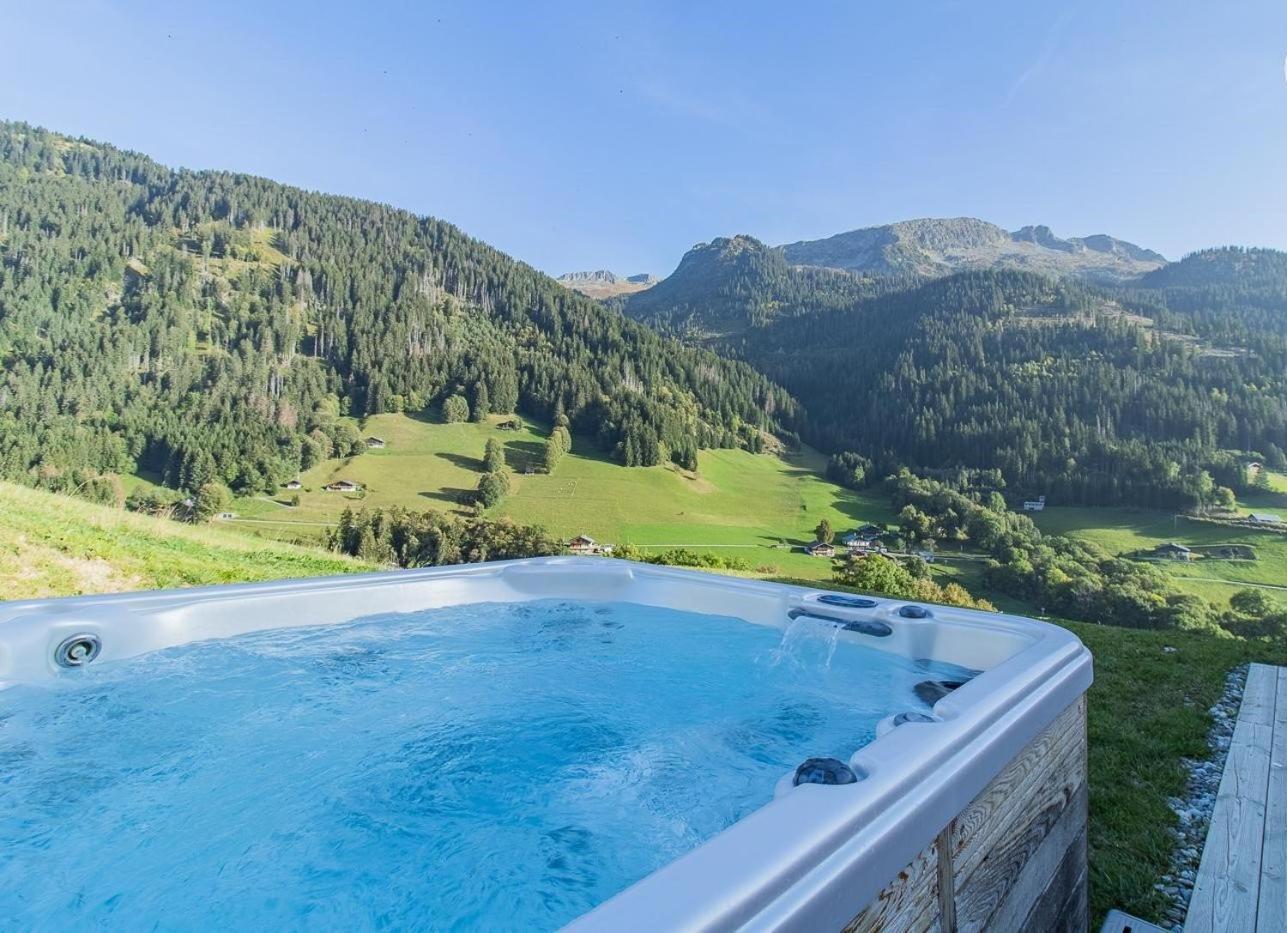 Aux Fermes De La Croix, Maison D'Hotes, Spa Hauteluce Bagian luar foto