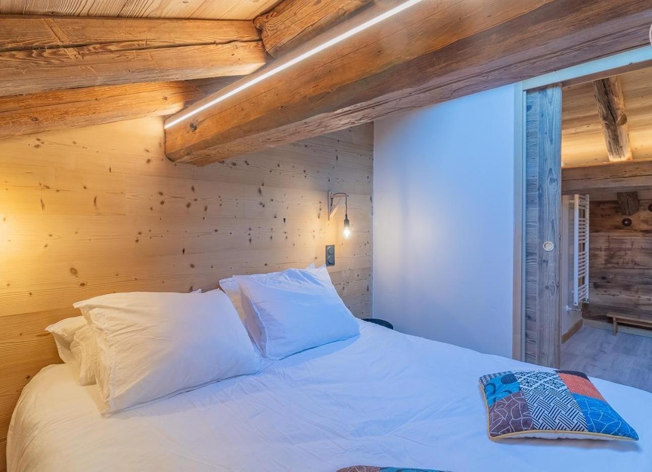 Aux Fermes De La Croix, Maison D'Hotes, Spa Hauteluce Bagian luar foto