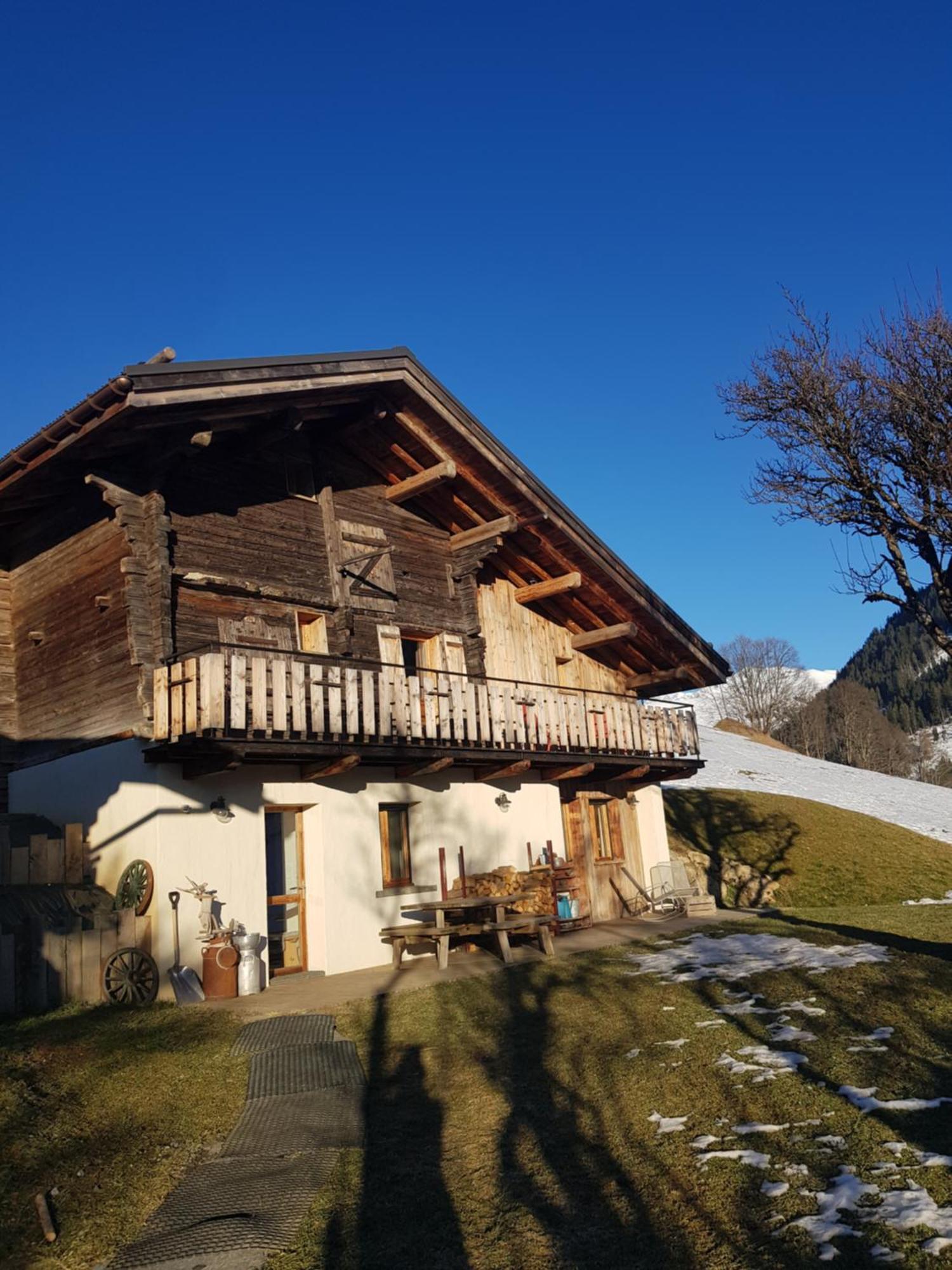Aux Fermes De La Croix, Maison D'Hotes, Spa Hauteluce Bagian luar foto